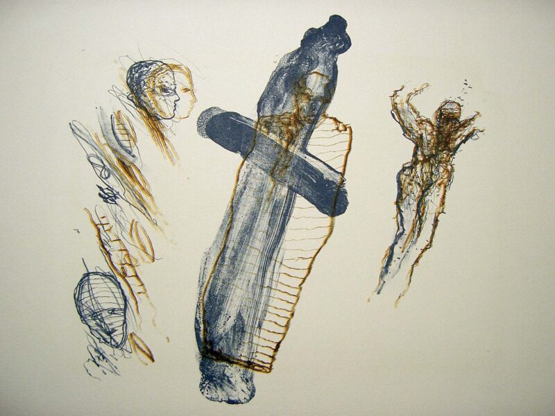 Abbildung 1: „Gekreuzigt“ von Franz-Anatol Wyss