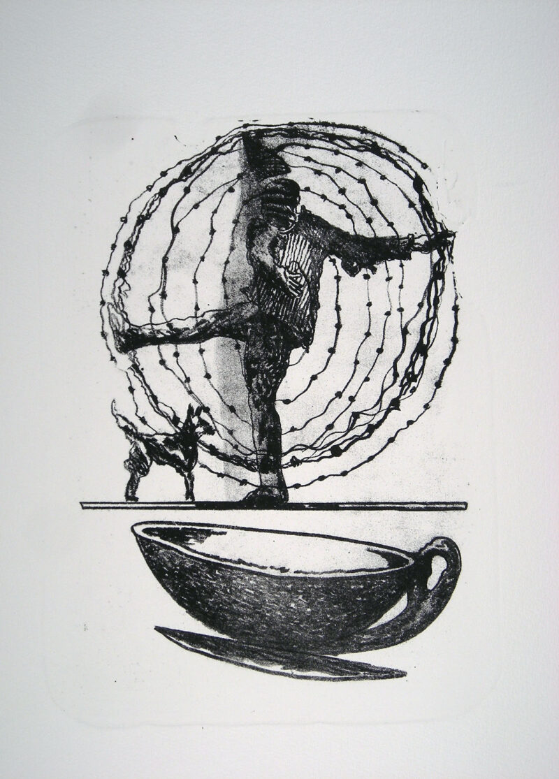 Abbildung 1: „Der Mensch bewegt sich VIII“ von Franz-Anatol Wyss