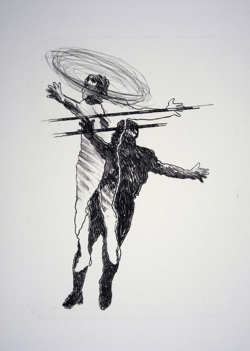 Abbildung 1: „Der Mensch bewegt sich XIII“ von Franz-Anatol Wyss