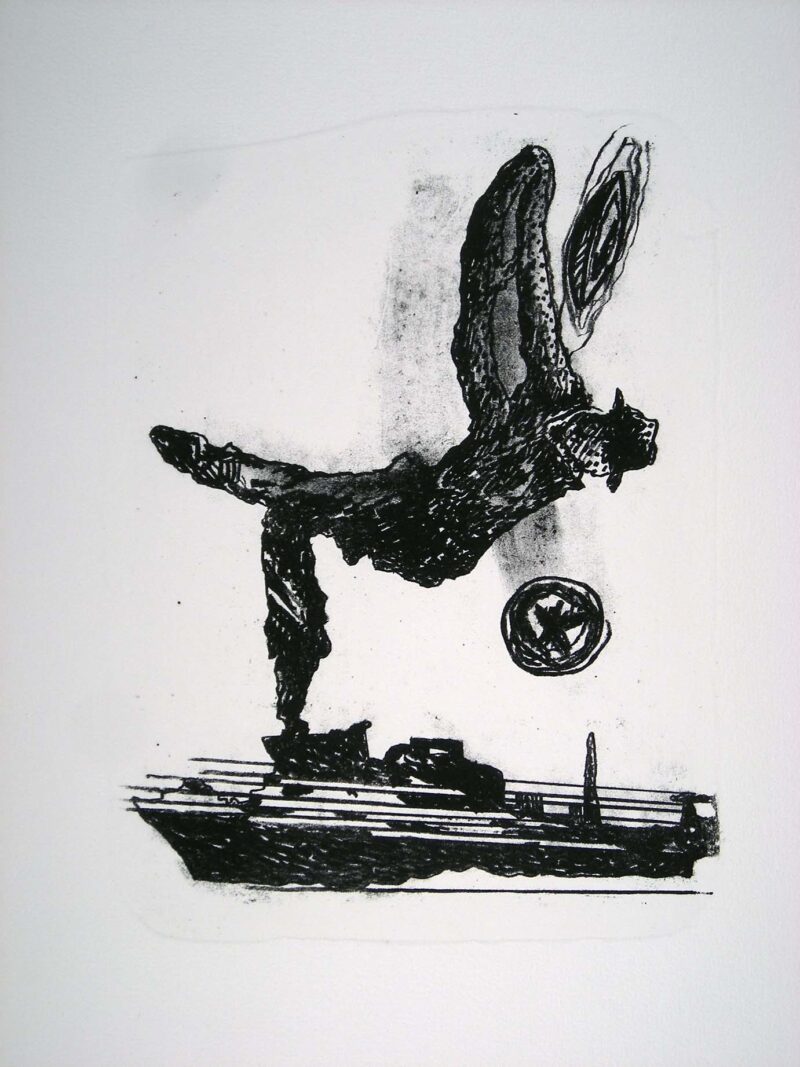 Abbildung 1: „Der Mensch bewegt sich III“ von Franz-Anatol Wyss