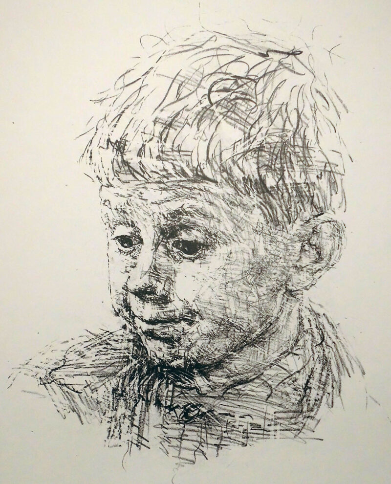 Abbildung 1: „(Jungenkopf)“ von Rüdiger Bartels