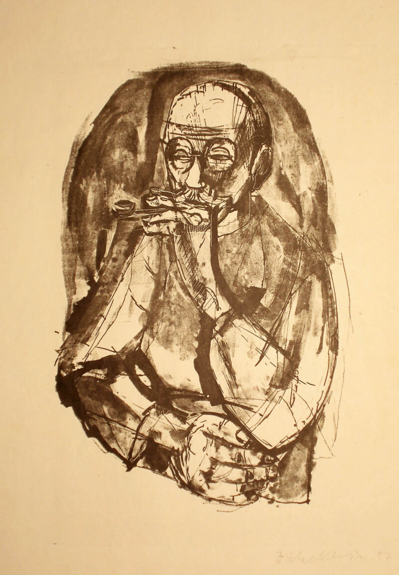 Abbildung 1: „Alter Mann“ von Horst Zickelbein