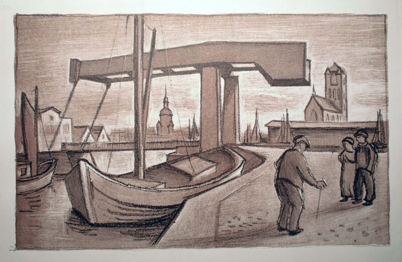 Abbildung 1: „Stralsund“ von Herbert Tucholski