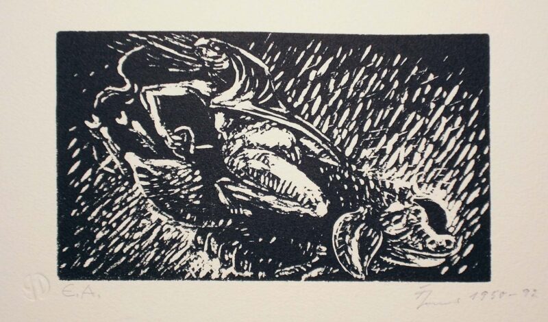 Abbildung 1: „Hexe auf einem Schwein“ von Fritz Cremer