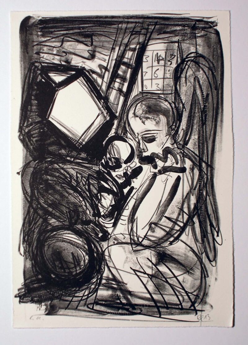 Abbildung 1: „zu Dürers Melancholie“ von Ellen Fuhr