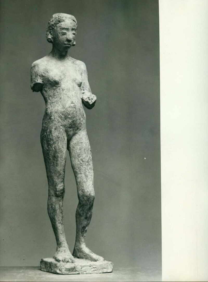 Abbildung 1: „Fotografie von Fritz Cremers Plastik „Römisches Mädchen““ von Autor Unbekannt