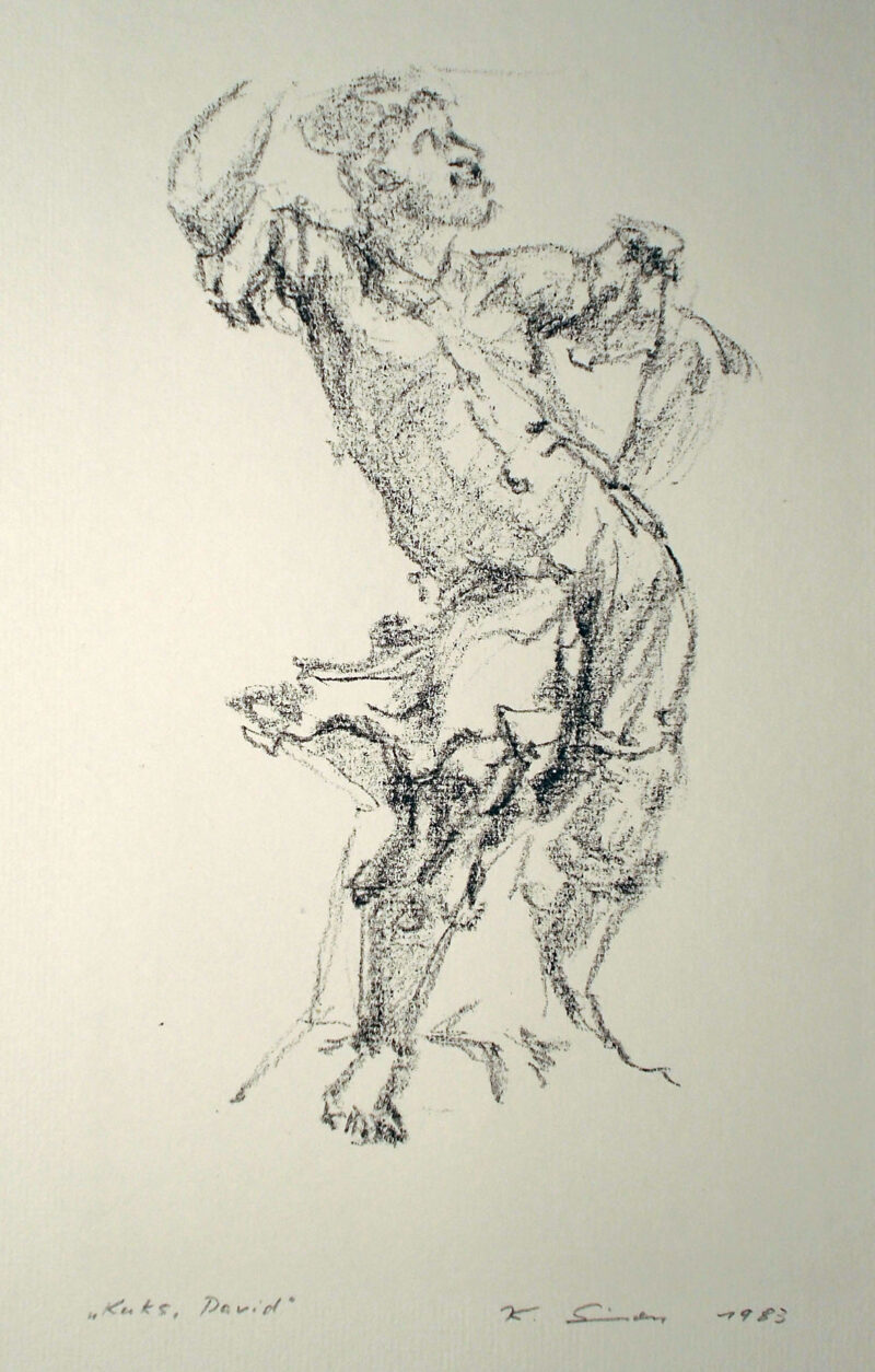 Abbildung 1: „Kuks, David“ von Klaus Simon