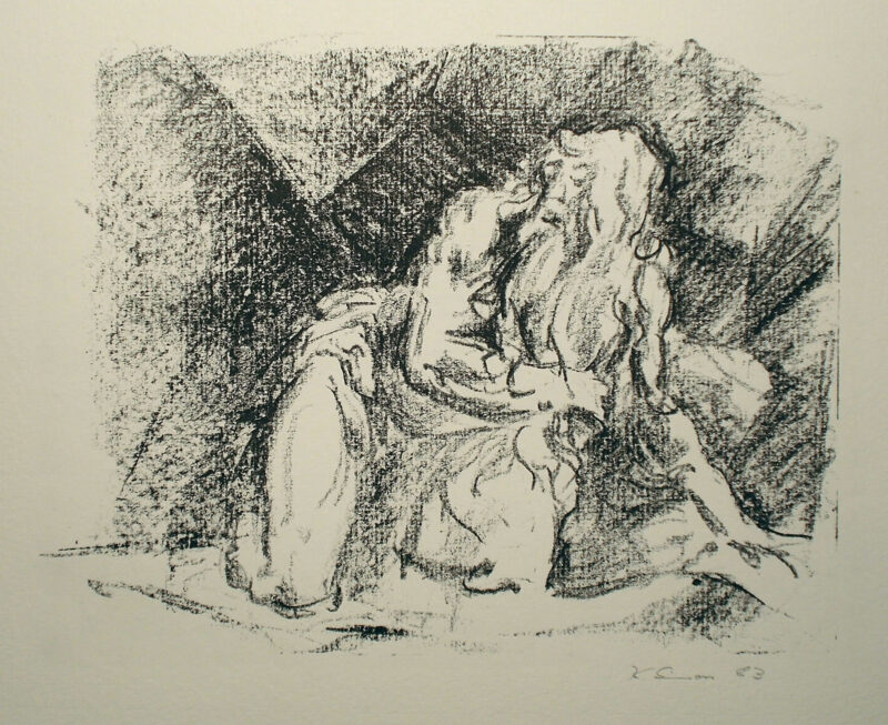 Abbildung 1: „Kuks, Eremit  I“ von Klaus Simon