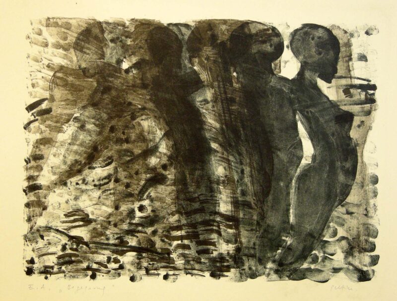 Abbildung 1: „Begegnung VII“ von Marcel Peltier