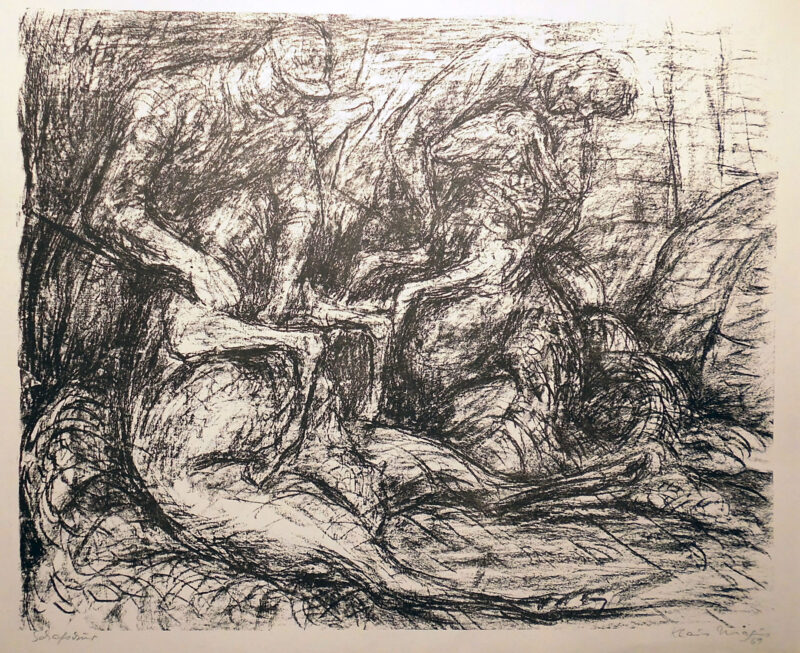 Abbildung 1: „Schafschur“ von Klaus Magnus