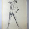 „Männlicher Rückenakt, stehend (6906)“ von Ernst Gock (Abbildung 2)