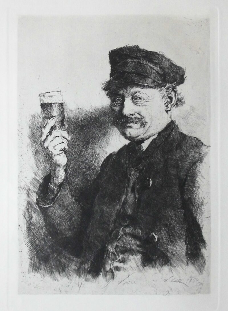 Abbildung 1: „Der Trinker“ von Wilhelm Leibl