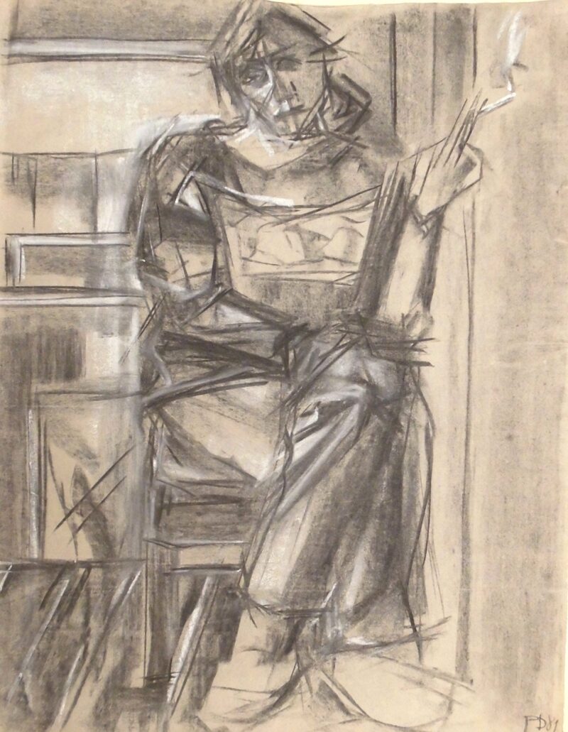 Abbildung 1: „Sitzende“ von Peter Dettmann