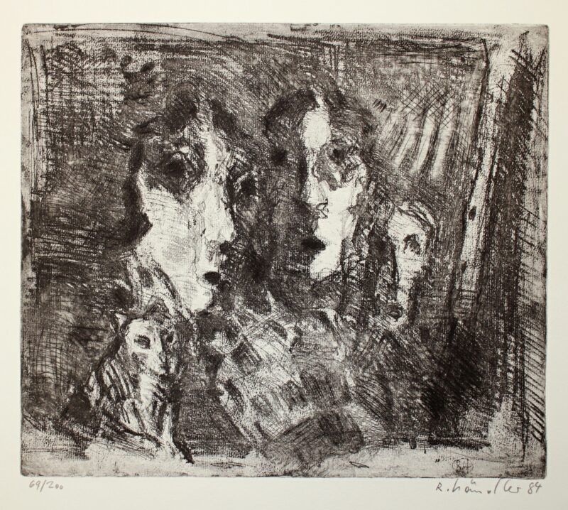 Abbildung 1: „(3 Köpfe)“ von Rolf Händler