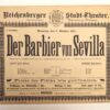 „Original-Theaterzettel: Der Barbier von Sevilla“ von Reichenberger Stadttheater (Abbildung 2)