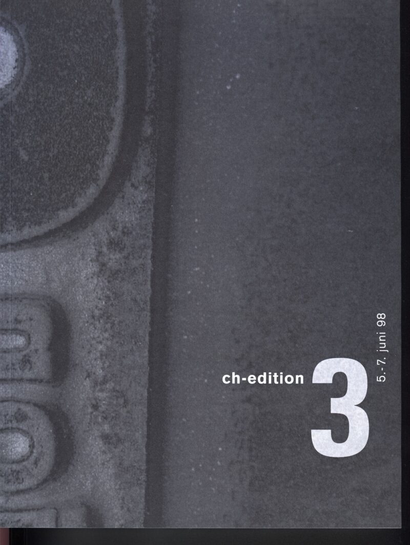 Abbildung 1: „ch-Edition 3“ von Verschiedene Autoren