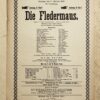 „Original-Theaterzettel: Die Fledermaus“ von Stadt-Theater Zürich (Abbildung 2)