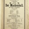 „Original-Theaterzettel: Der Maskenball“ von Stadt-Theater Zürich (Abbildung 2)