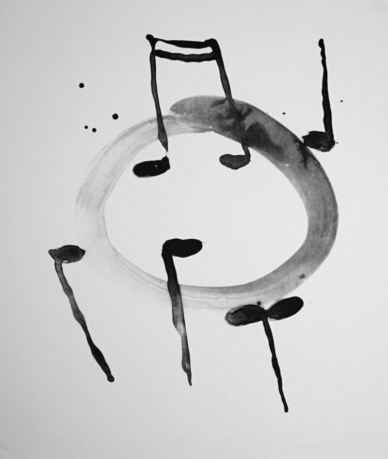 Abbildung 1: „Klangkörper III, Original-Lithografie 1998“ von Norbert Schwontkowski