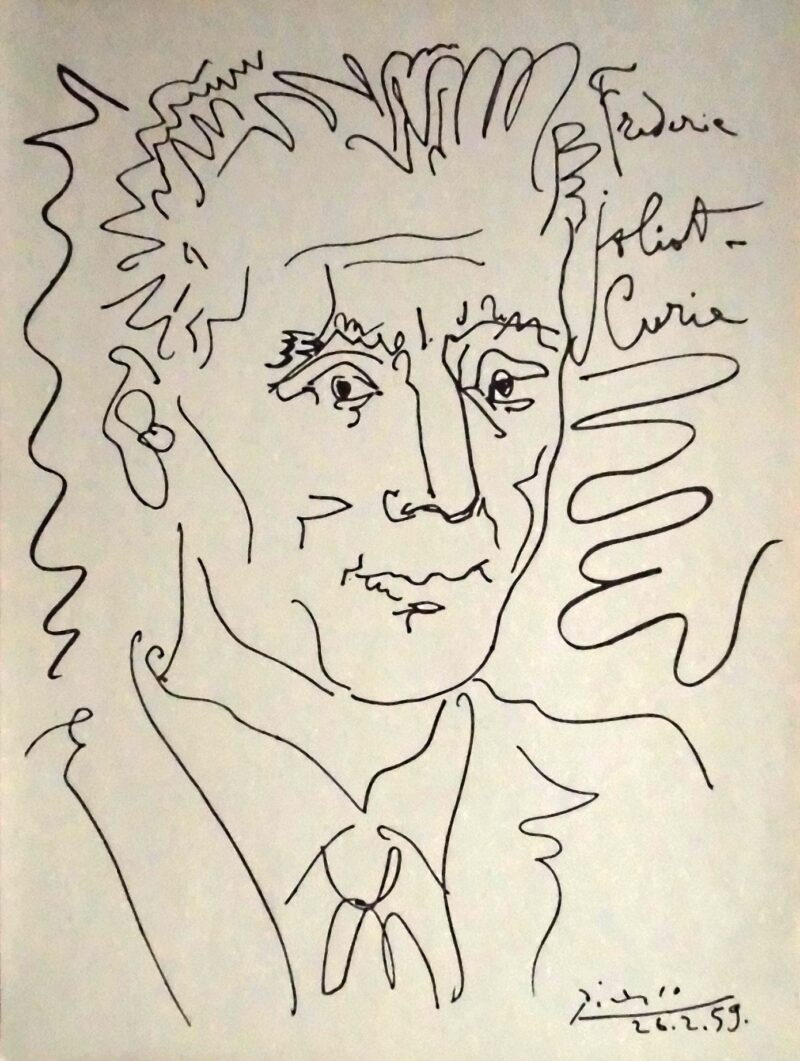 Abbildung 1: „Frédric Juliot-Curie“ von Pablo Picasso