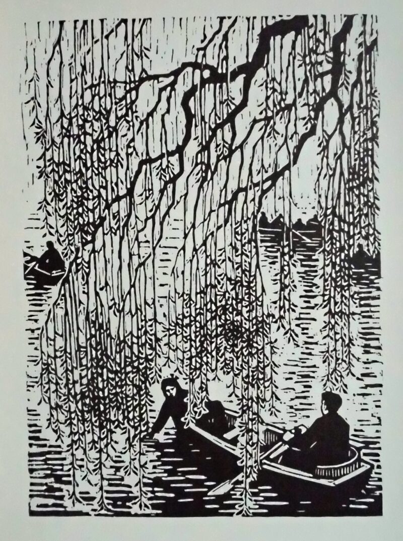 Abbildung 1: „Gesang hinter dem Weidenschleier“ von Li Tschung